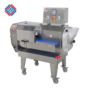 Buy cheap Double Frequency Conversion Control Potato And Carrot Cutting Machine Double Head from wholesalers