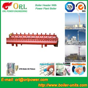 Buy cheap Low Loss Boiler Header Manifolds / Boiler Steam Header Non Pollution from wholesalers