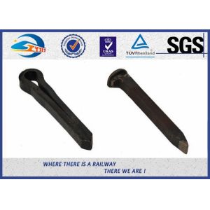 Buy cheap Black Oxide Dog Railroad Track Spikes / Boat Spike without crack from wholesalers