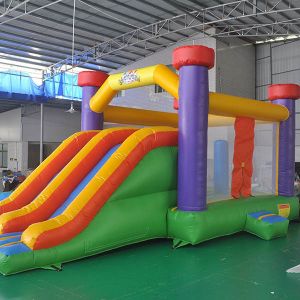 Buy cheap Toddler Inflatable Bounce House With Slide Fire Retardant ODM Available from wholesalers