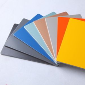 Buy cheap Outdoor Architectural Wall Facade Cladding 4mm PVDF Finish Alucobonde Aluminum product