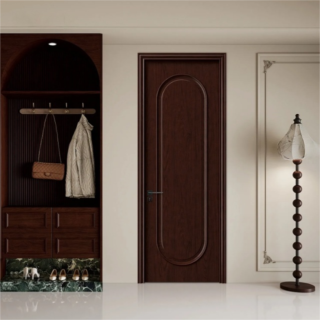 Buy cheap Vintage Style WPC Door For Supermarket And Kitchen With Left Or Right Handle Position And 700-1100mm Width from wholesalers