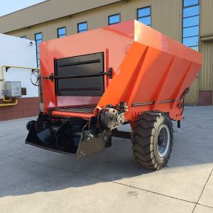 Buy cheap Horizontal Auger Manure Spreader Agricultural Machinery 50-100HP from wholesalers
