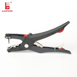 Buy cheap Black Automatically Rebound Pig Cattle Tag Applicator , Cattle Ear Tag Pliers from wholesalers