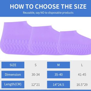 Buy cheap Unisex Waterproof S M L Silicone Non Slip Shoe Covers from wholesalers
