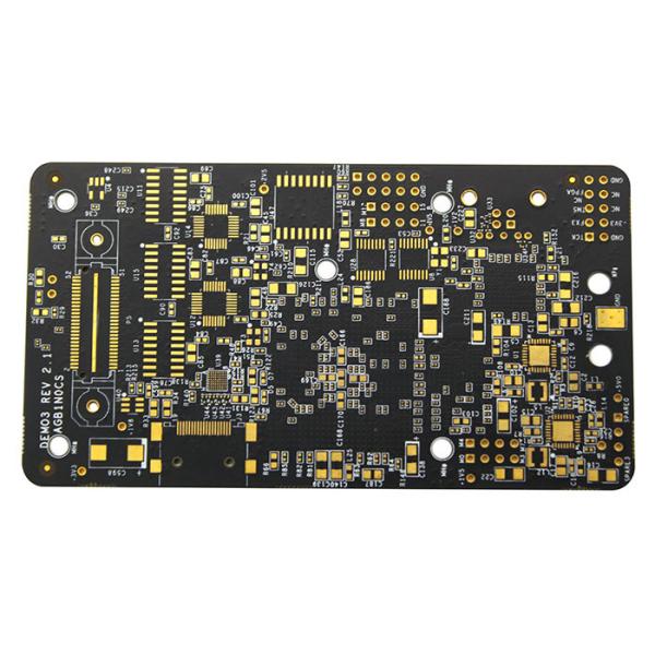 Customized High TG PCB Matte Black FR4 Material and PCB Assembly