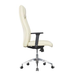 Buy cheap High Back With Visitor Chair  Pu Office Chair With Black Pu Casters from wholesalers