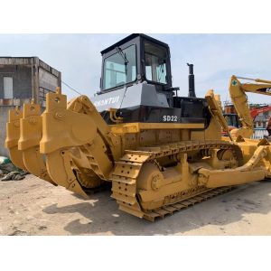 6 Way Blade SHANTUI SD22 Second Hand Bulldozer With Hydraulic Ripper