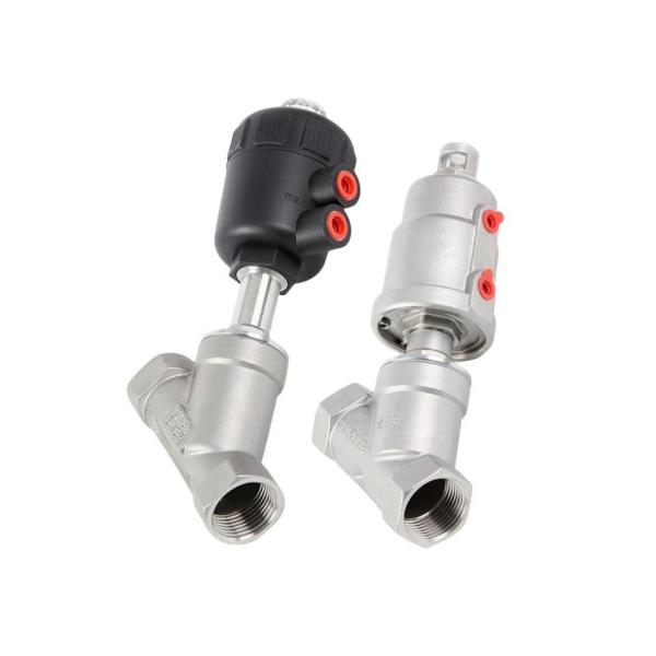 Buy cheap Regulating Pneumatic Angle Seat Valve with Thread Connection NPT/BSPT/BSPP US 12/Piece from wholesalers