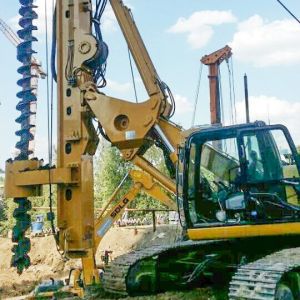 26m Depth Crawler Cfa Drilling Rig Equipment