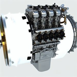 Lycoming IO-540-V4A5 6-Cylinder Aircraft Engine