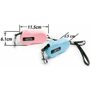 Portable Retractable Dog Leash , 7FT Extendable Tape Dog Leads One Button Break