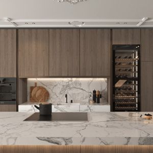 Buy cheap Built In Island And Custom Modular High End Kitchen Cabinets For Commercial Kitchen And Home Renovation Projects from wholesalers