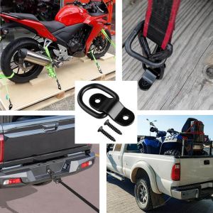 Heavy Duty D-Ring Tie Down Anchor with 1" × 1-3/8" Inner Clearance and 2-1/4" ×