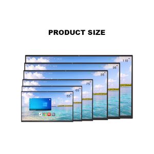 Buy cheap 75 Inch 4K HD Interactive Smart Board Touch Screen Digital Boards Teaching Aids Dual System Android Win11 for School/Office from wholesalers