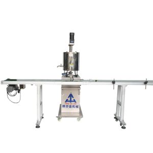 High Precision Cosmetic Cream Filling Machine with Heating and Digital