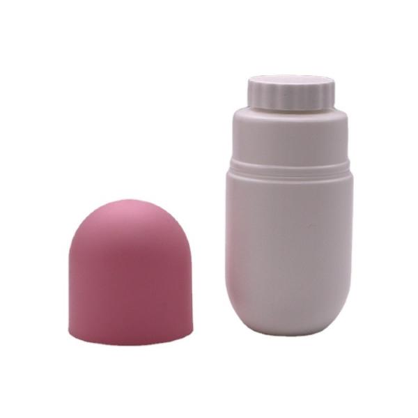 130ml HDPE Capsule Shape Plastic Bottle for Dietary Nutrition Supplement Screen