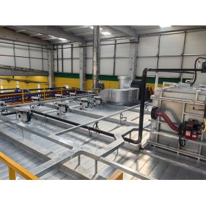 Buy cheap Vertical Powder Coating Line for Aluminum Profiles - Automatic from wholesalers