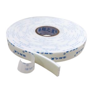 China Wholesale Price Single Sided Hot Melt Adhesive White Foam Tape on sale