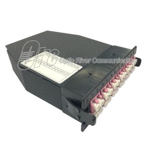 Buy cheap 24 Fibers MPO To LC LGX Flexible Cassette Modules OM4 from wholesalers