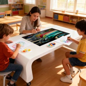 Buy cheap Party Interactive Touchscreen Game Table 32 Inch With Learning Software from wholesalers