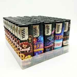 Buy cheap Modern Style Sticker Windproof Flip Torch Flame Cigarette Smoking Fire Lighter DY-F001 from wholesalers