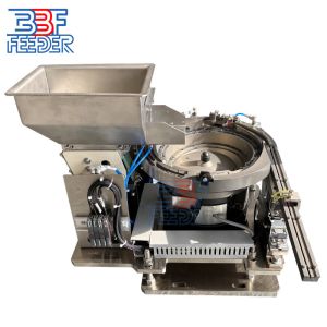 Buy cheap Customized Step Feeder Automatic Metal Parts Vibratory Conveyor Feeding System  from wholesalers