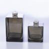 Black Cap Aroma Diffuser Glass Bottle 30ml 50ml 100ml With Smooth Surface for sale