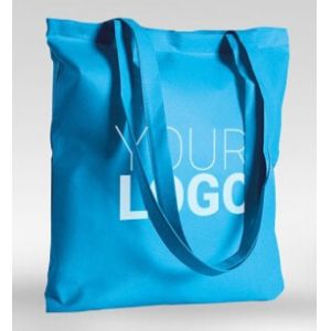pp laminated non woven bag, Promotional logo 80g polypropylene grocery tote