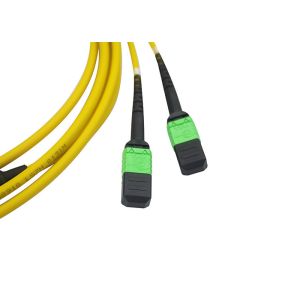 Buy cheap 24core Mtp Mpo Fiber Patch Cable 3.0mm Single Jacket Or 4.6mm Double Jacket from wholesalers