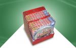 Buy cheap Red Cardboard Countertop Displays Cardboard Display Box For Food from wholesalers