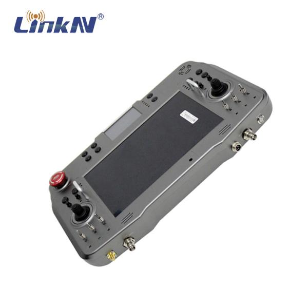 Buy cheap Long Range Robots Control Station Handheld Remote Control IP MESH High Brightness Display and Battery from wholesalers