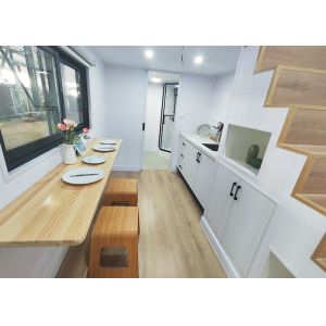 Buy cheap Modern Tiny House On Wheels Prefab Home With 2 Bedrooms And Solar Panels from wholesalers