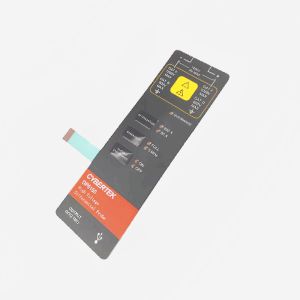 Buy cheap Customizable PET Tactile Membrane Keyboard Glossy Surface from wholesalers