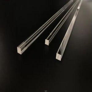 Buy cheap Heat Resistant Customized Translucent Quartz Glass Tubes With One End Open for Industrial Laboratory from wholesalers