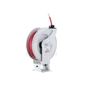 Buy cheap Air Hose Reel / Power Coated Steel Water Automatic Hose Reel 110 Degree Swivel Base from wholesalers