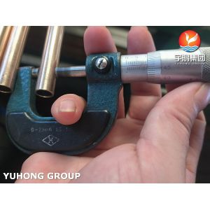 ASTM B111 C70600 Copper Nickle Seamless Tube In Condensers and Heat Exchangers