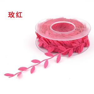 Buy cheap Polyester Leaf Ribbon Ultrasonic Red Poly Ribbon For Wedding Decoration from wholesalers