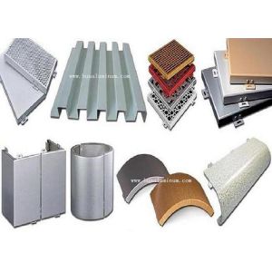 Buy cheap Antibacterial Aluminium Solid Panel , PE Coated Aluminium Cladding Sheet from wholesalers
