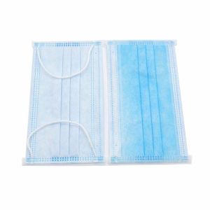 Buy cheap Anti Bacteria Disposable Face Masks With Elastic Earloop Or Ties On from wholesalers