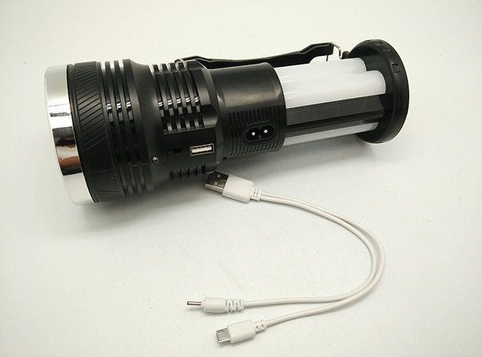 BN-2888T Solar Power Rechargeable Portable LED Flashlight Torch