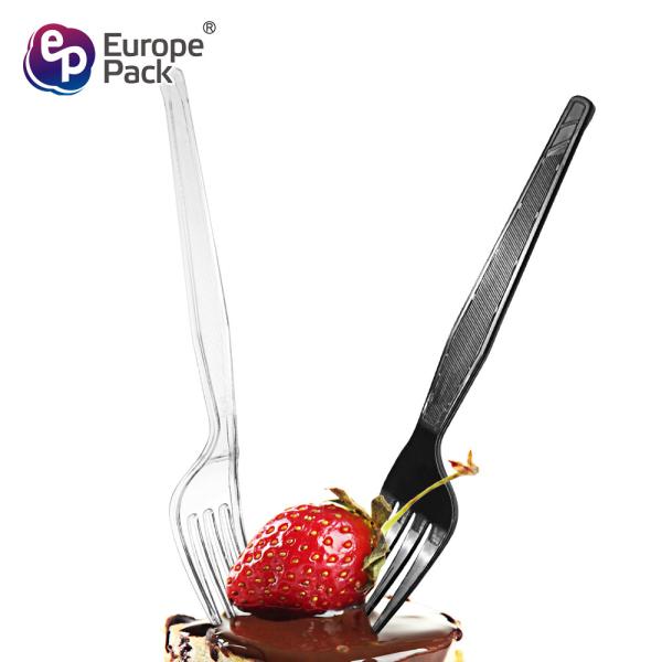 Quality Europe-pack new item disposable 7 inch plastic fork for cake for sale