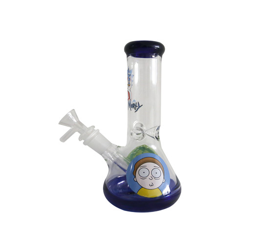 Buy cheap Bottom Diameter 9cm With Design Borosilicate Glass Bongs from wholesalers