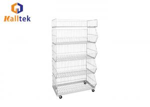 Buy cheap Multi Layer Supermarket Metal Wire Mesh Cage Promotion Bread product
