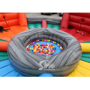 Buy cheap Life Size Giant Human Inflatable Hungry Hippos Game For Kids N Adults Interactive Entertainment from wholesalers