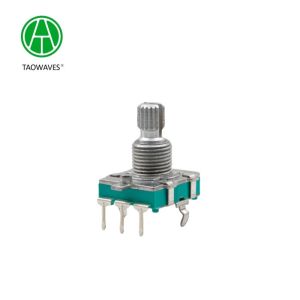 Buy cheap Contact Brush Type Operating System Incremental Shaft Encoder with Ec11 Knob and Button from wholesalers