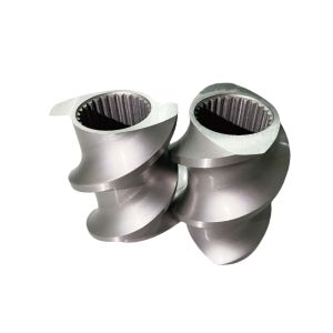 Granulator Extruder Accessories Screw Elements Meshing Blocks Customized