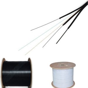 Buy cheap Outdoor Aerial G657 MDPE FTTH Drop Cable With Messenger Wire from wholesalers