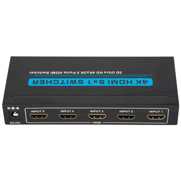 Quality 4K X 2K 340Mhz 10.2Gbps 5 Port HDMI Switch for sale