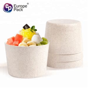 Buy cheap Eco Friendly Biodegradable New Material Wheat Straw Plastic Dessert Cup from wholesalers